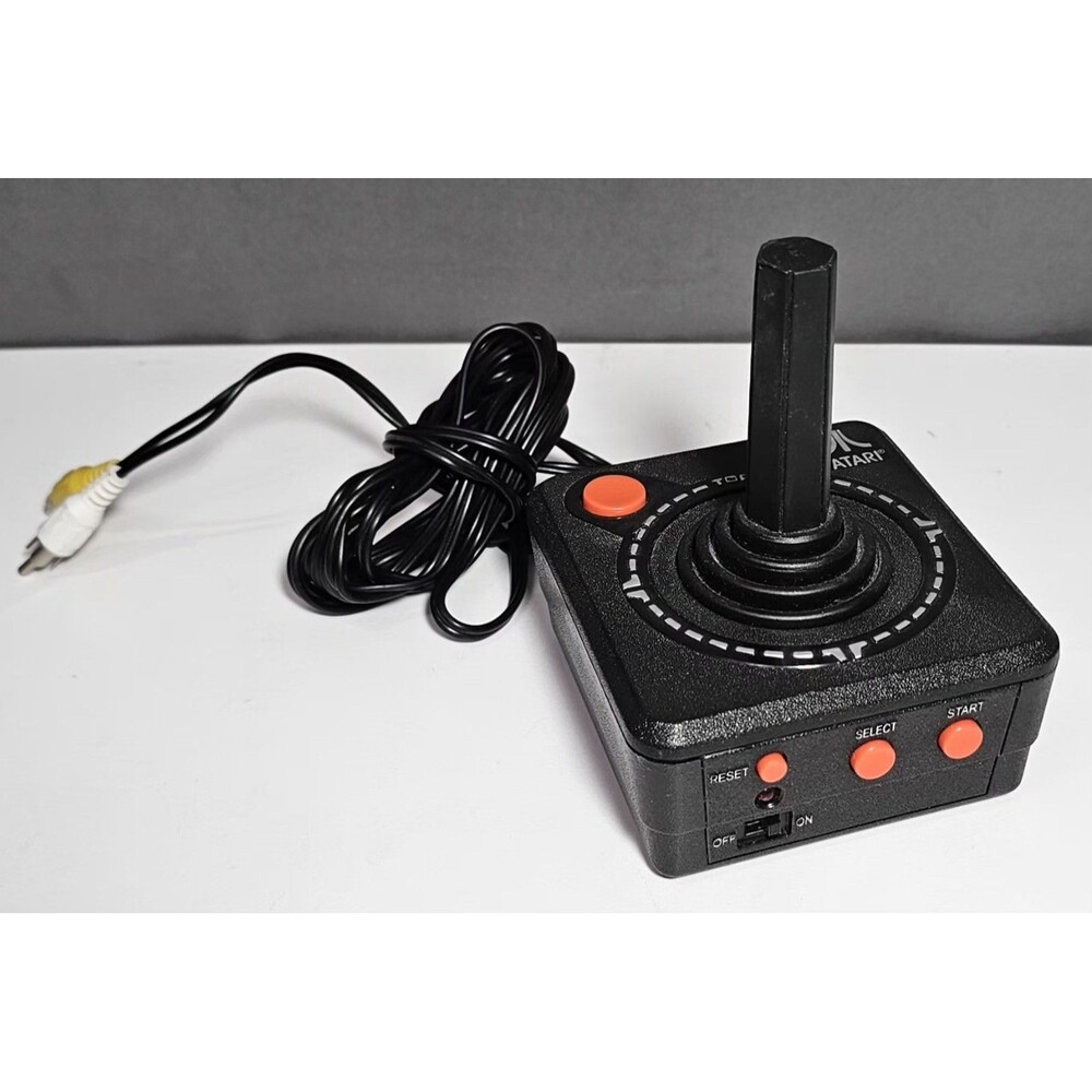 JAKKS Pacific Atari 10-in-1 TV Plug Play Joystick Console Untested Missing Cover